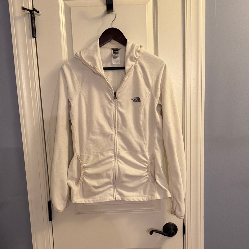 The North Face Cream Full-Zip Jacket